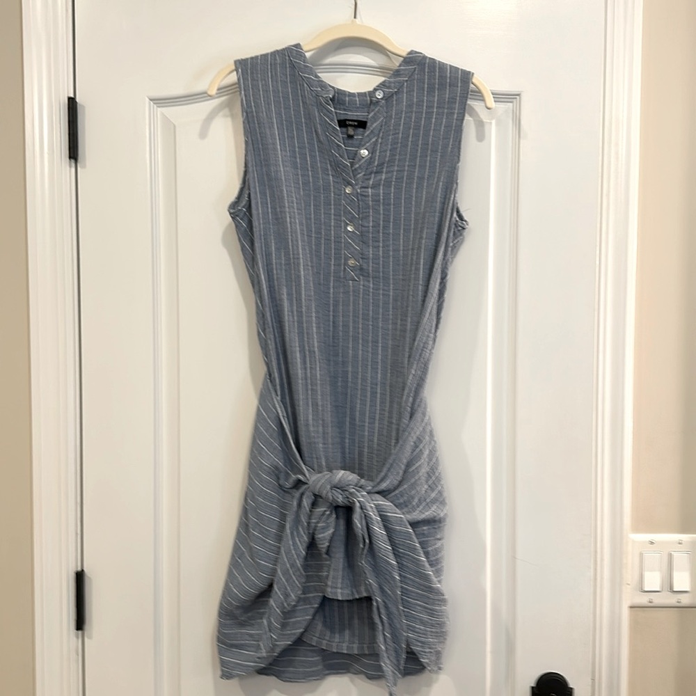Drew gauze pinstripe dress